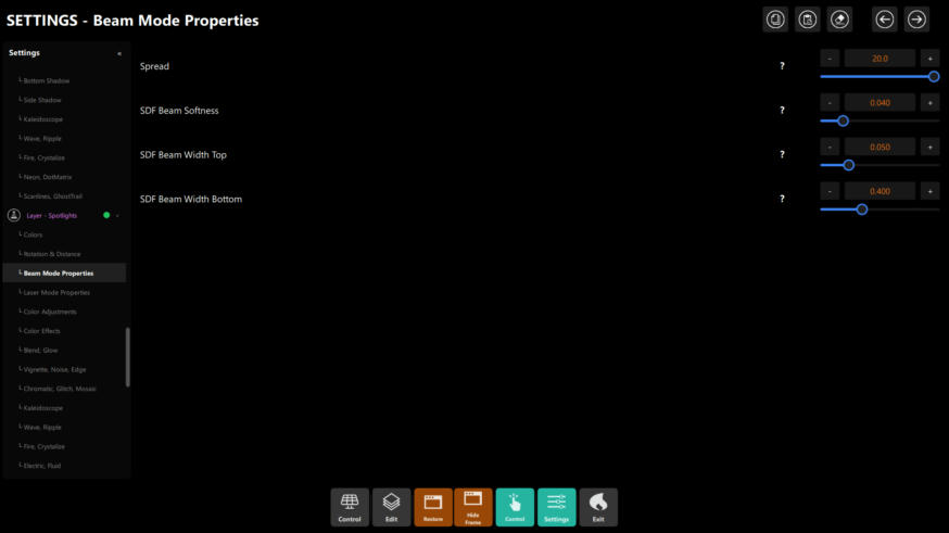 Beam Mode Properties
