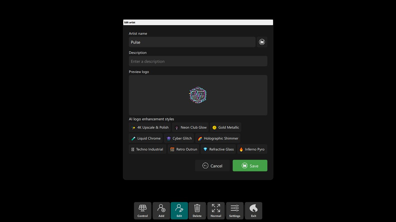 AI artist styles