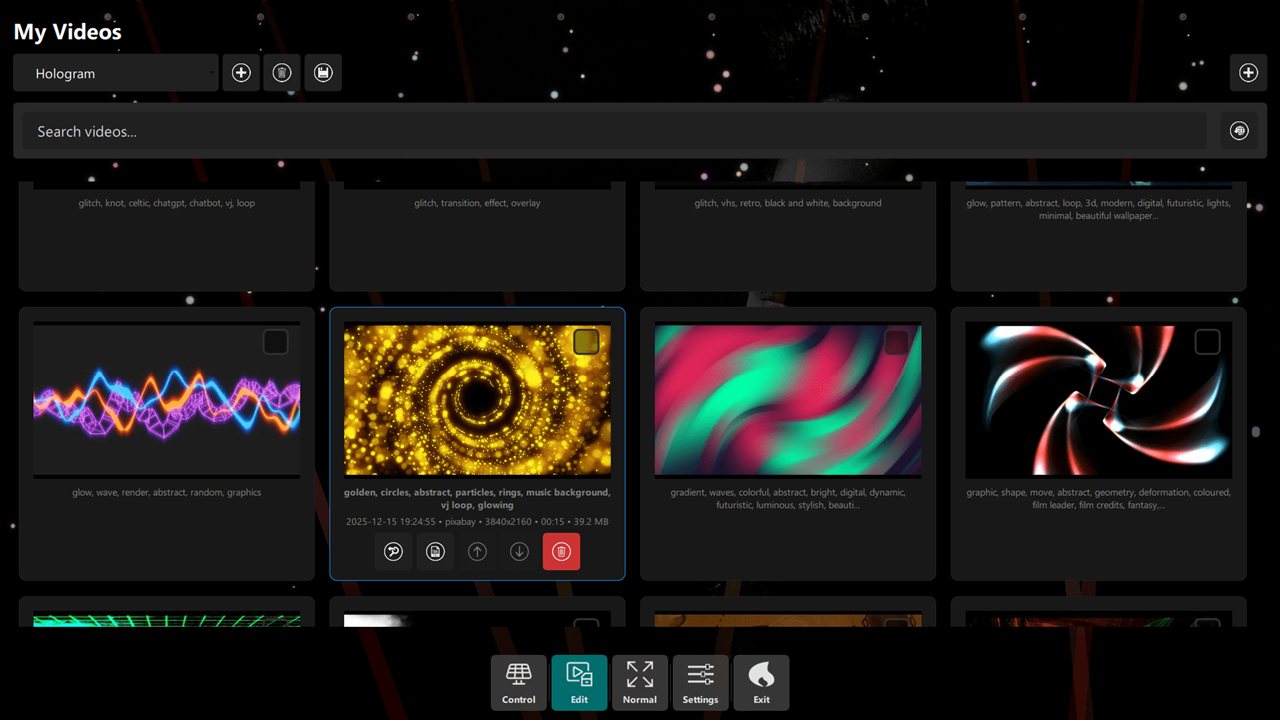 Video search with metadata