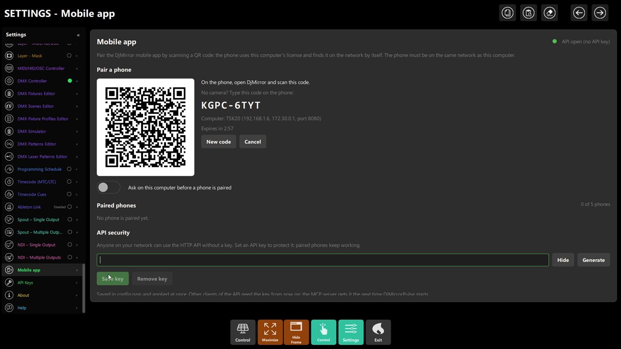 Rotated code and key field