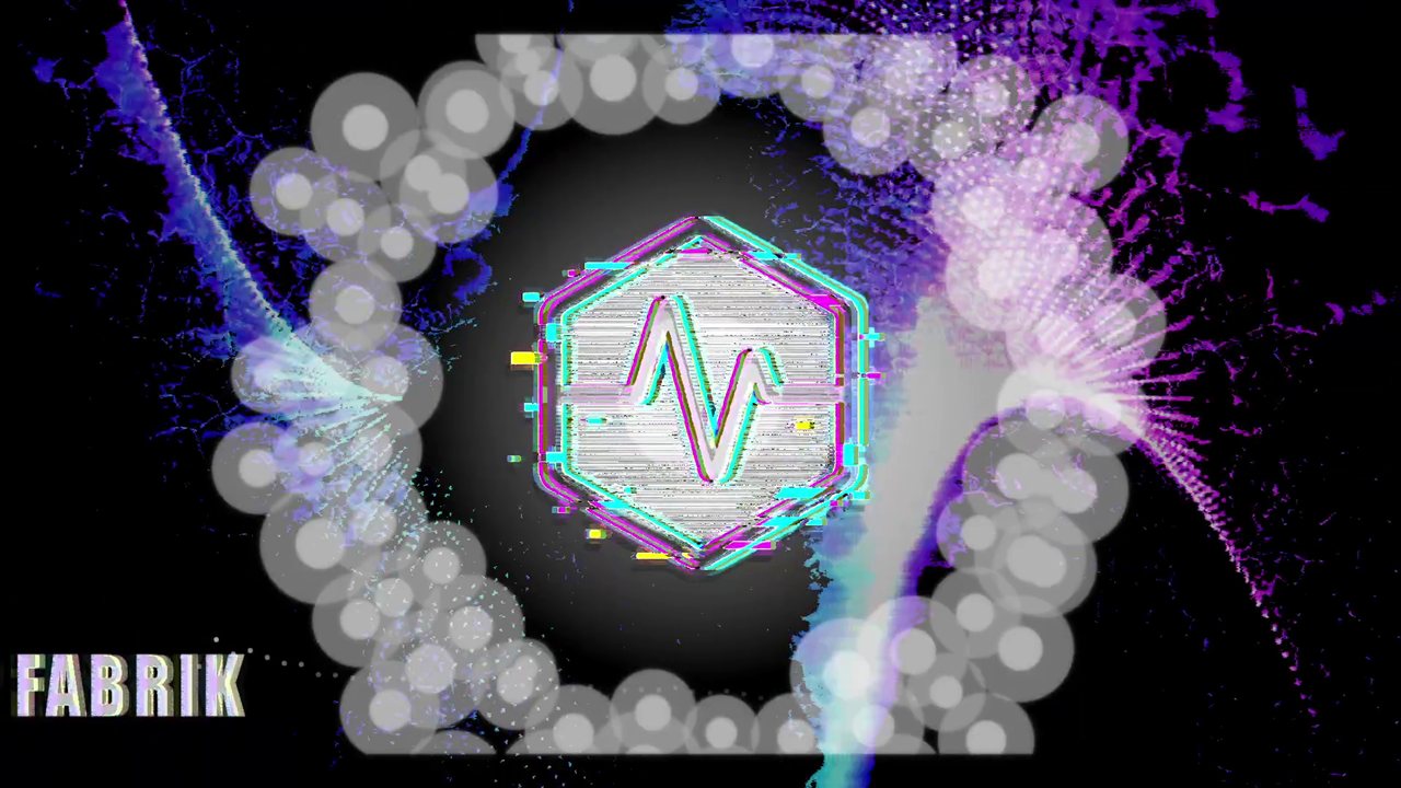 Logo over bokeh bed