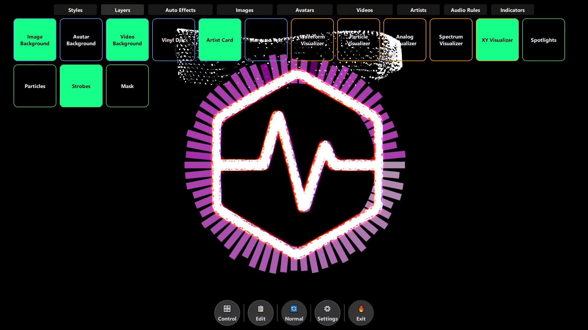 Dynamic Visual Effects