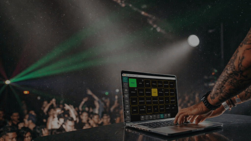 DJMirror Pulse easy-to-use VJ software interface - visual automation for DJs