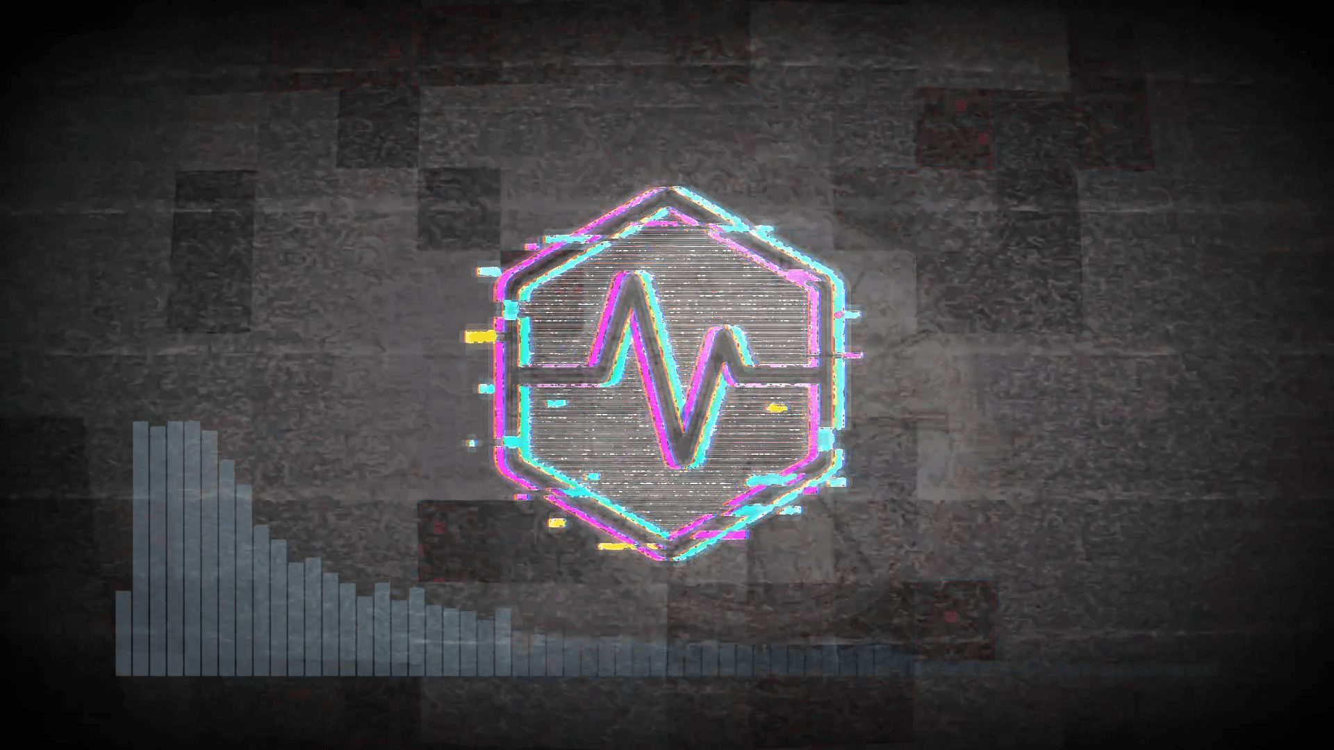 Glitch VHS Style